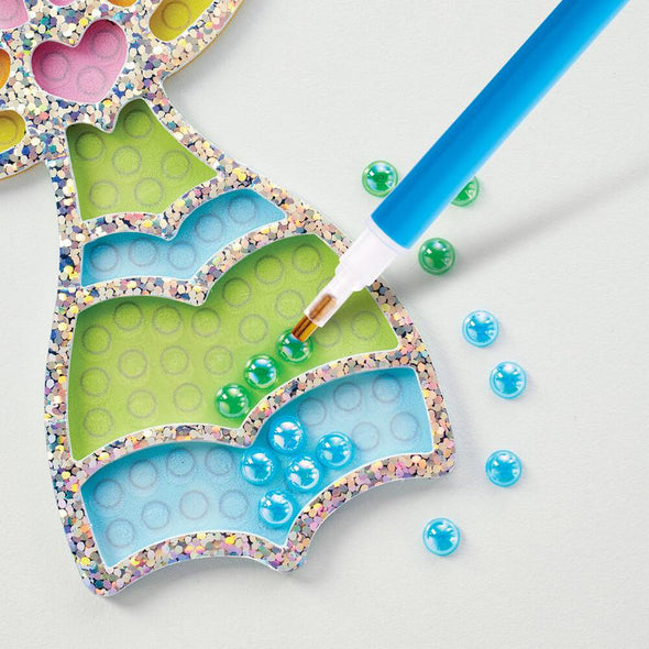 PINTA PERLAS CREATIVITY FOR KIDS DECORACIÓN DE SIRENA