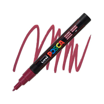 Posca 3M (0.9 - 1.3mm) Rojo Vino