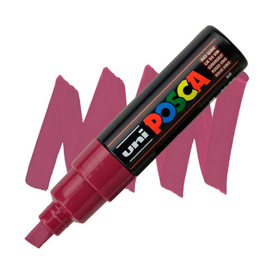 Marcador Posca PC-8K Rojo Vino