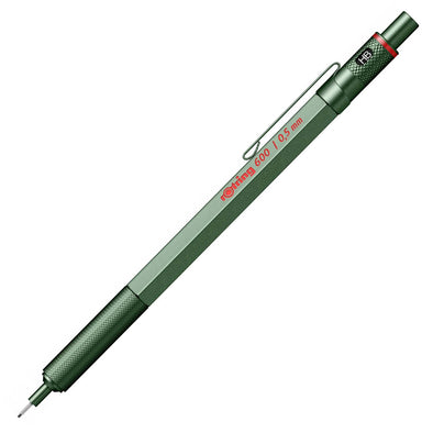 Portamina Metálico Rotring 600 Punta 0.5mm VERDE