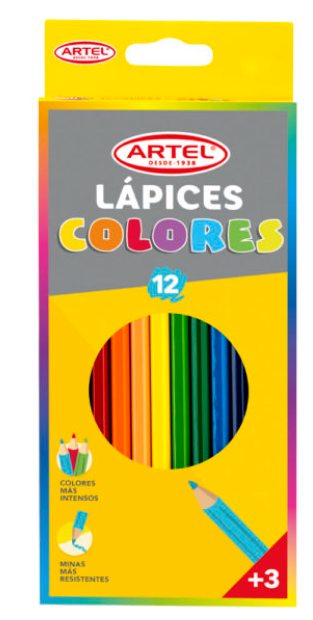 Lápices 12 colores