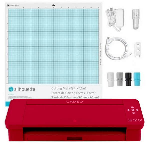 Silhouette Cameo4 Roja