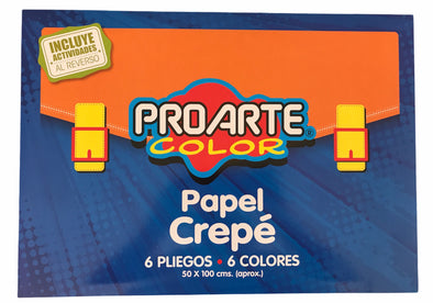 Carpeta papel crepé