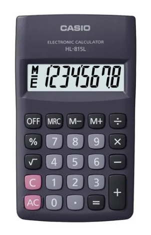 Calculadora Casio MW-5V