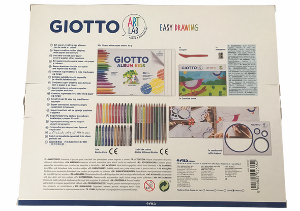 Giotto art lab easy drawing 68 piezas