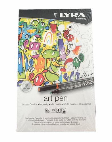 Marcador fibra art pen