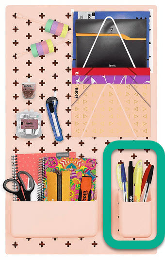 Organizador pequeño para tabla pared