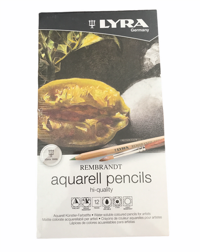 Set aquarell pencils 12 colores rembrand
