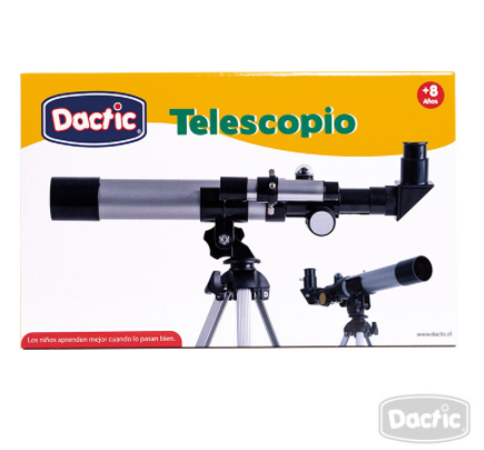 Telescopio aluminio con trípode