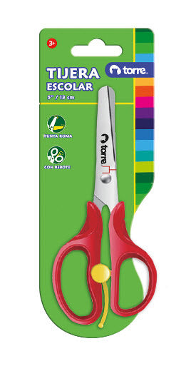 Tijera Escolar con rebote