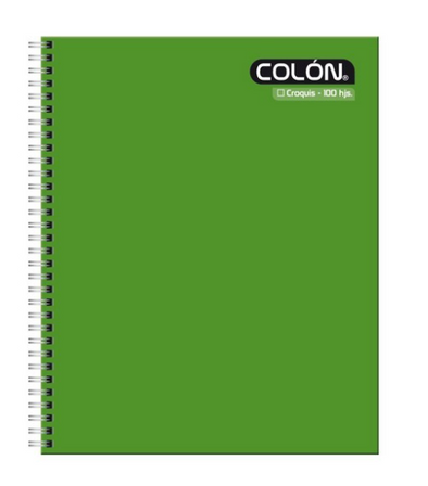 Cuaderno universitario croquis