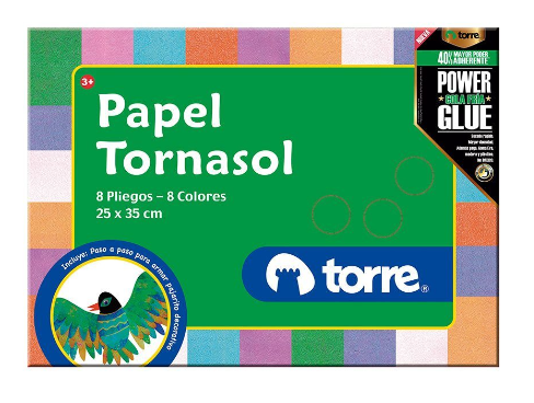 Carpeta papel tornasol