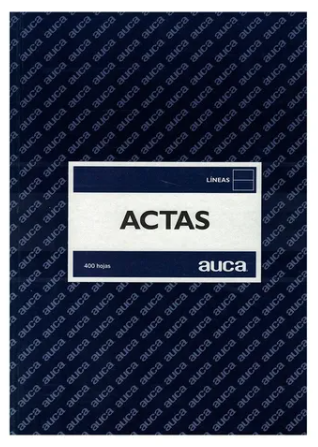 Libro actas lineal 200 hjs