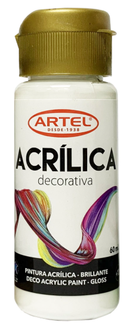 Pintura acrílica blanco N° 100