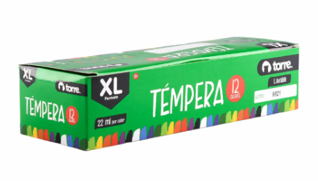 Tempera 12 colores