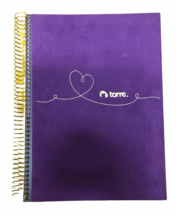 Cuaderno Top Velvet carta 7mm 120 hojas